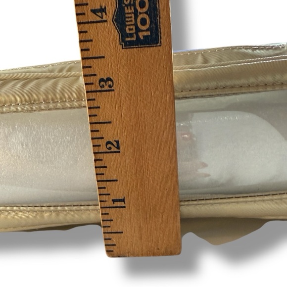 Lug Stagecoach Clear Stadium Crossbody  Bag Met Champagne NWOT - Picture 4 of 9